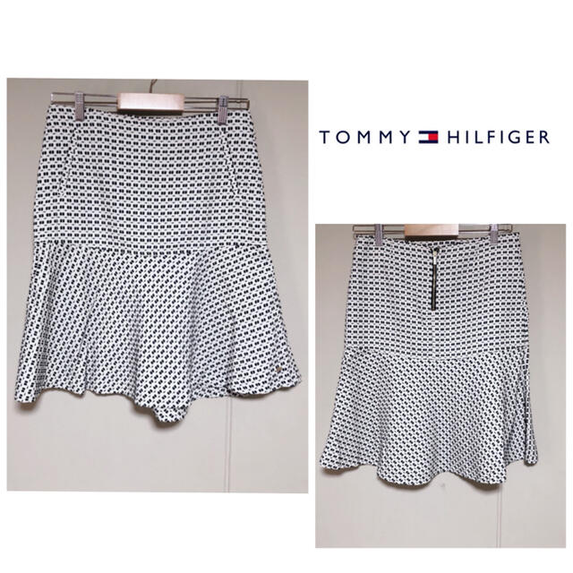 TOMMY HILFIGER(トミーヒルフィガー)のTOMMY HILFIGER フレアスカート レディースのスカート(ミニスカート)の商品写真