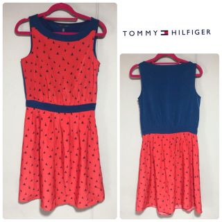 トミーヒルフィガー(TOMMY HILFIGER)の値下げ！TOMMY HILFIGER  マリンワンピース(ひざ丈ワンピース)