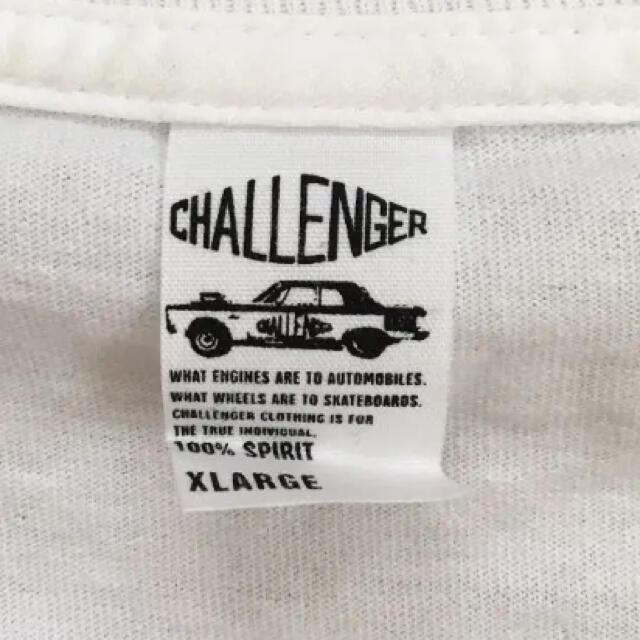 Tシャツ　challenger XLサイズ　チャレンジャー　薔薇　長瀬