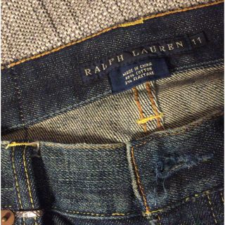 ラルフローレン(Ralph Lauren)の【美品】ラルフローレン ダメージデニム 11号(デニム/ジーンズ)