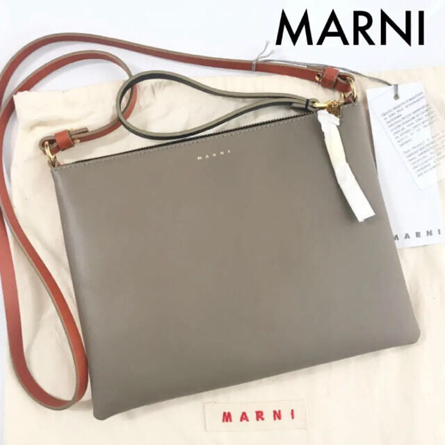 Marni - 【新品】マルニ バイカラー ショルダーバッグの通販 by ...