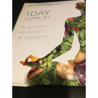 1DAYクレンズセット(ダイエット食品)