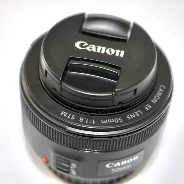 Canon 単焦点レンズ EF 50mm f/1.8 STM フィルター付き