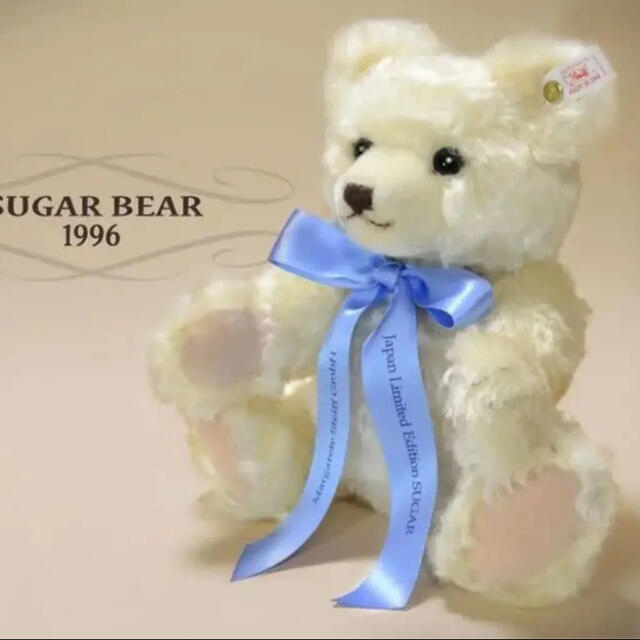 17日まで 最終お値下げ シュタイフ 箱有 限定タグ テディベア シュガー エンタメ/ホビーのおもちゃ/ぬいぐるみ(ぬいぐるみ)の商品写真