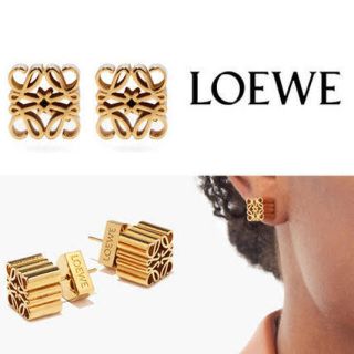 LOEWE - ロエベ アナグラムピアスの通販 by M|ロエベならラクマ