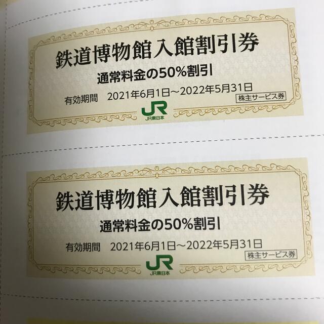 JR(ジェイアール)のJR東日本　株主サービス券 チケットの優待券/割引券(その他)の商品写真