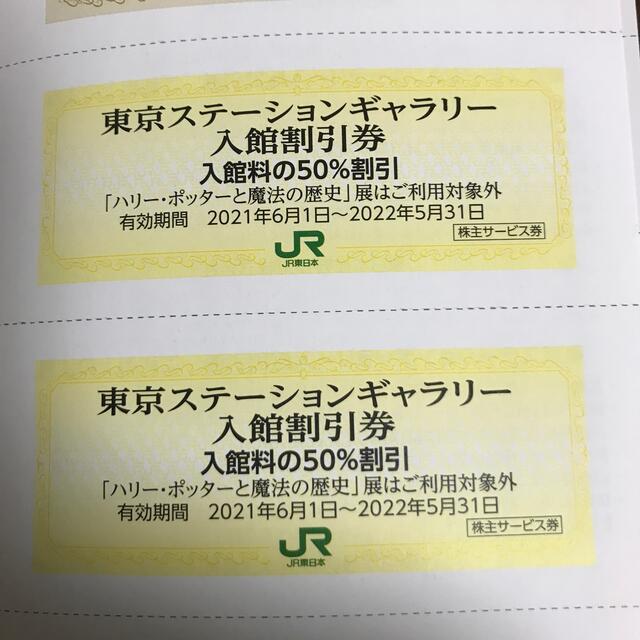 JR(ジェイアール)のJR東日本　株主サービス券 チケットの優待券/割引券(その他)の商品写真