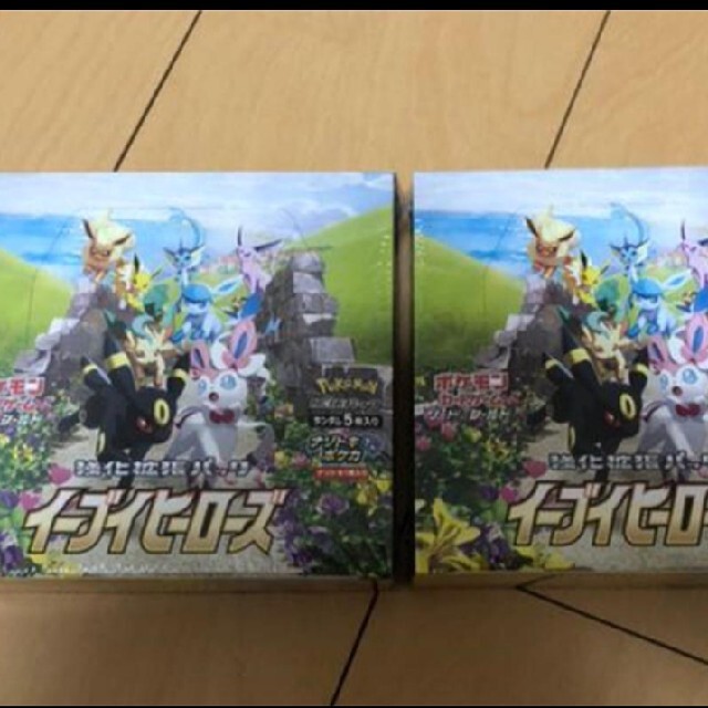 ポケモンカード　強化拡張パック イーブイヒーローズ 2BOX  シュリンク付き