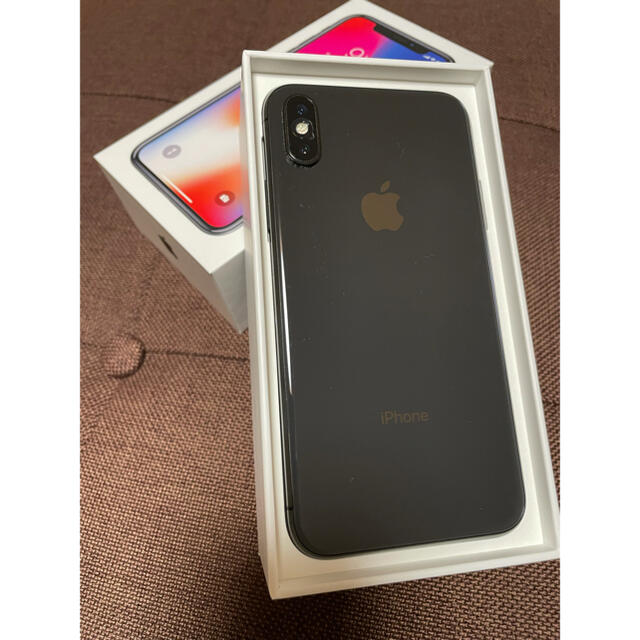 iPhone X スペースグレイ 256GB SIMフリー 1