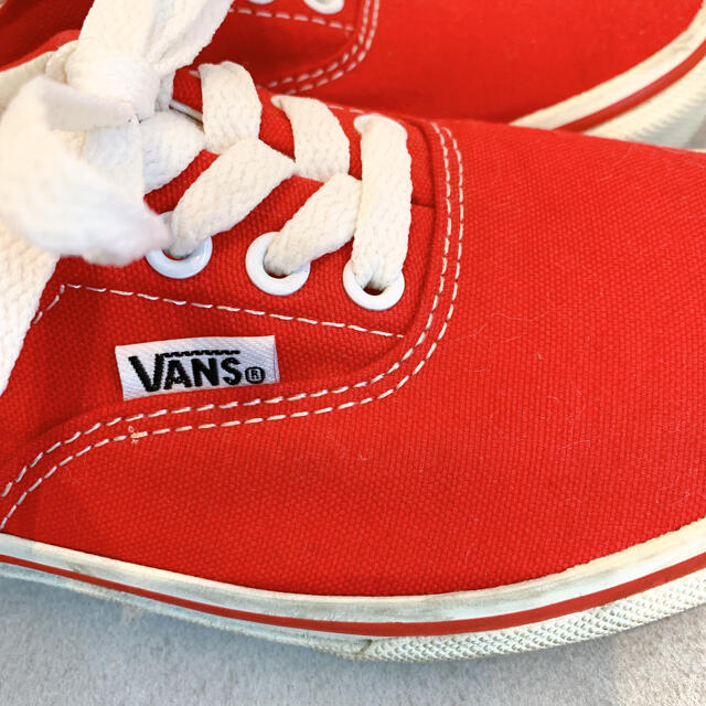 VANS(ヴァンズ)のVANS バンズ ERA スニーカー V95CRA 赤 23.5 レディースの靴/シューズ(スニーカー)の商品写真