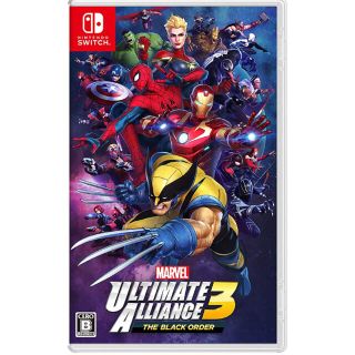 ニンテンドースイッチ(Nintendo Switch)のMARVEL ULTIMATE ALLIANCE 3： The Black Or(家庭用ゲームソフト)