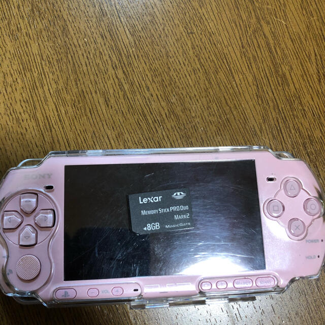 SONY(ソニー)のpsp 3000 中古　下げ　中　 エンタメ/ホビーのゲームソフト/ゲーム機本体(PCゲームソフト)の商品写真