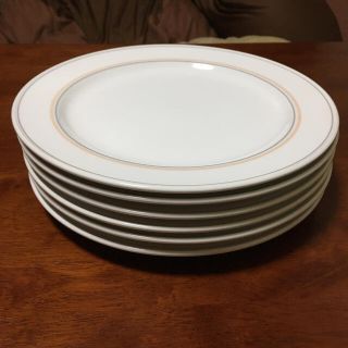 ノリタケ(Noritake)のプリマデュラ　ノリタケ食器　耐熱強化陶器　皿　24センチ　6枚セット(食器)