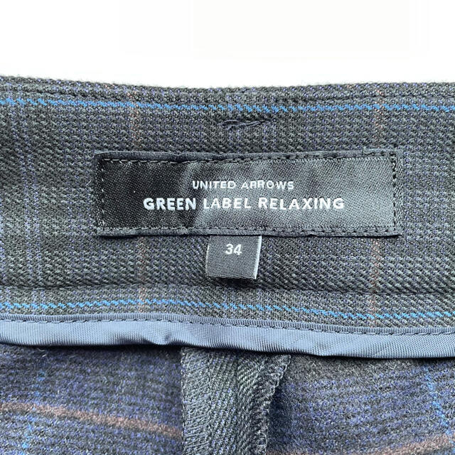 UNITED ARROWS green label relaxing(ユナイテッドアローズグリーンレーベルリラクシング)のユナイテッドアローズ　パンツ　レディース　ダークネイビー　34 レディースのパンツ(カジュアルパンツ)の商品写真