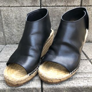 セリーヌ(celine)のCELINE セリーヌエスパドリーユ フレームトゥブーティ(サンダル)