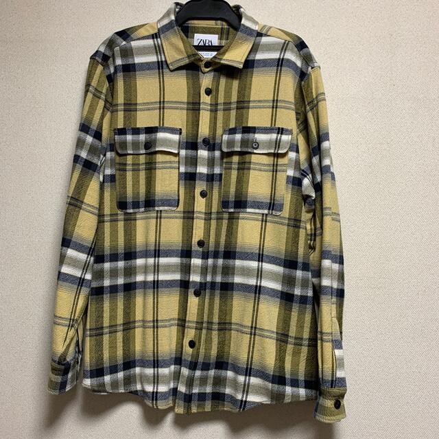 ZARA(ザラ)のZARA チェックシャツ メンズのトップス(シャツ)の商品写真