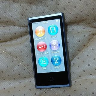 アイポッド(iPod)のiPod nano ME971J 第七世代 16GB(ポータブルプレーヤー)