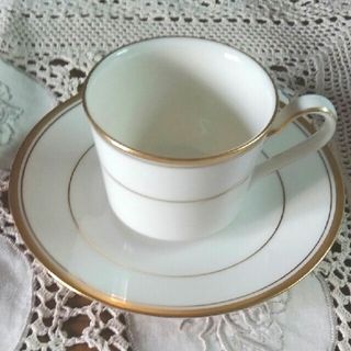 ノリタケ(Noritake)のノリタケ  デミタスカップ＆        ソーサー  アイボリー チャイナ(グラス/カップ)