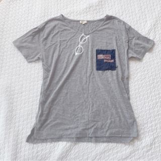 ハッシュアッシュ(HusHush)のL＊HUSHUSH♡ＶネックＴシャツ(Tシャツ(半袖/袖なし))