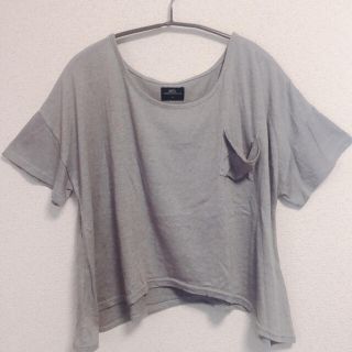 アズールバイマウジー(AZUL by moussy)のAZUL アズール オーバーサイズ カットソー ポケットT(Tシャツ(半袖/袖なし))