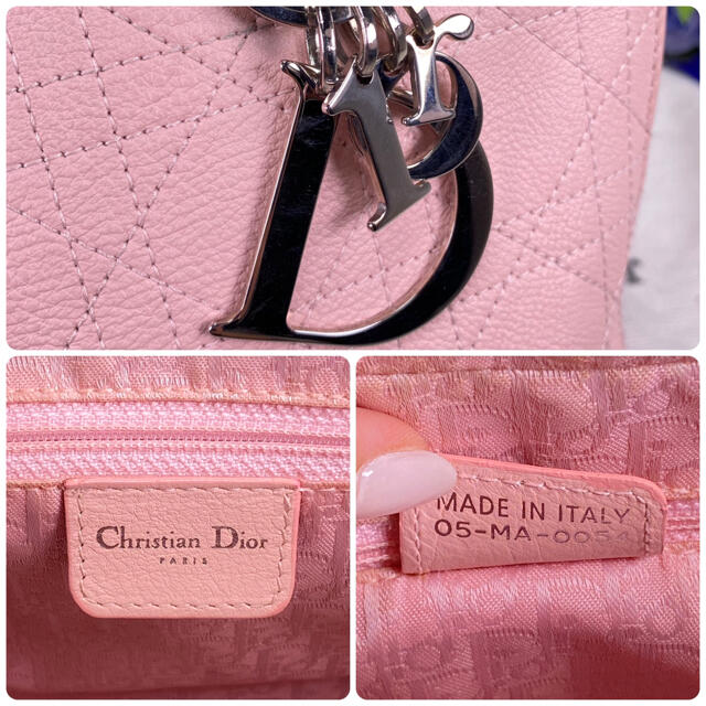 Christian Dior(クリスチャンディオール)の✨美品✨Christian Dior ディオール レディディオール ハンドバッグ レディースのバッグ(ハンドバッグ)の商品写真