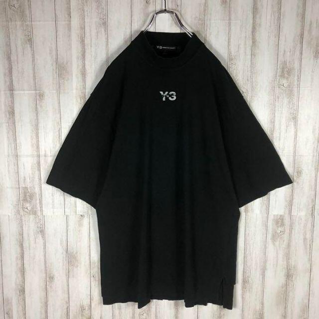 Y-3(ワイスリー)の【最高デザイン】Y-3 ヨウジヤマモト スリーライン 刺繍ロゴ 奇抜 Tシャツ メンズのトップス(Tシャツ/カットソー(半袖/袖なし))の商品写真