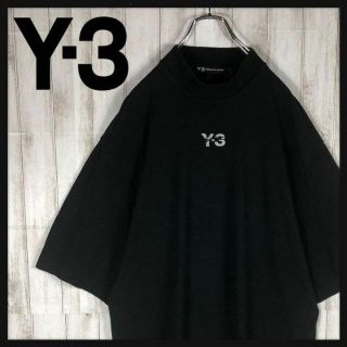 ワイスリー(Y-3)の【最高デザイン】Y-3 ヨウジヤマモト スリーライン 刺繍ロゴ 奇抜 Tシャツ(Tシャツ/カットソー(半袖/袖なし))