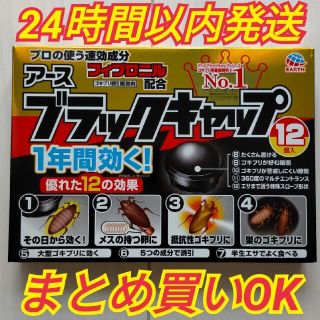 アースセイヤク(アース製薬)のブラックキャップ 1箱(その他)