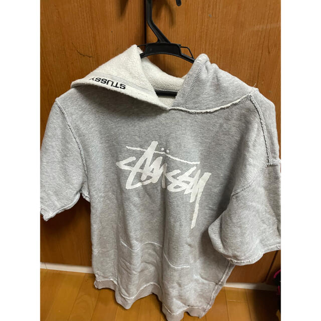 ステューシー　STUSSY 半袖パーカーリバーシブル