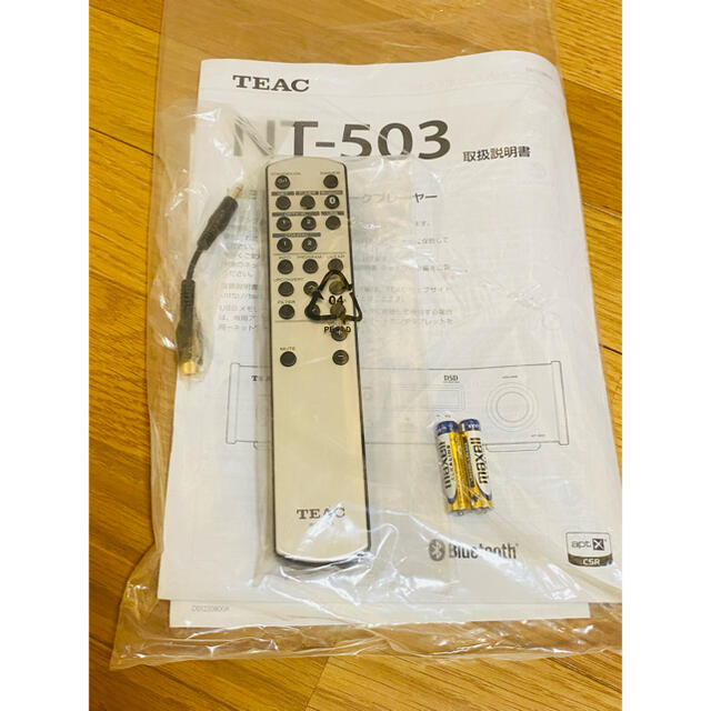 美品　ネットワークプレーヤー TEAC NT-503-S