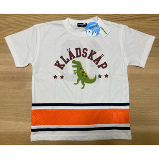 クレードスコープ(kladskap)の【新品】クレードスコープ  Tシャツ 恐竜 メッシュ ユニフォーム 110(Tシャツ/カットソー)