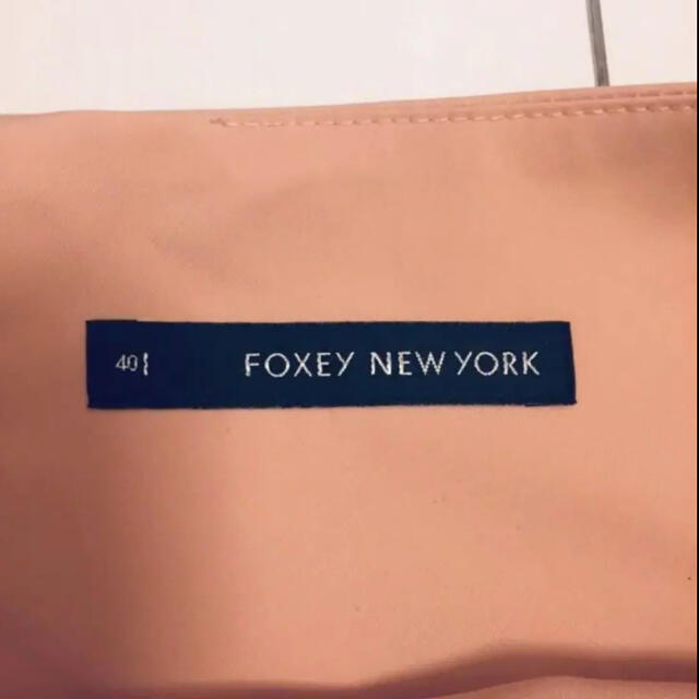 FOXEY(フォクシー)のFOXEY NY フォクシーニューヨーク スカート 40 ピンク系 美品 レディースのスカート(ミニスカート)の商品写真