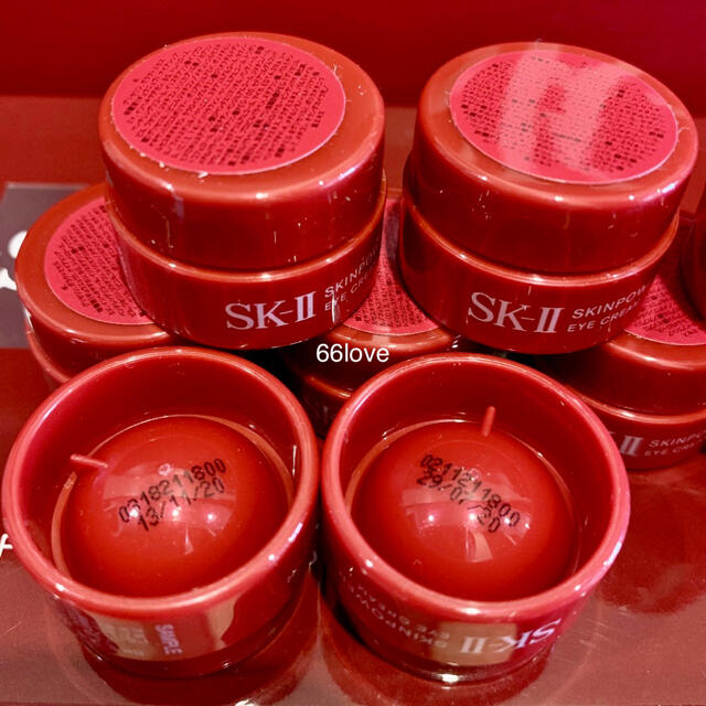 SK-II(エスケーツー)の10個で25g SK-II エスケーツースキンパワーアイクリーム　アイケア　目元 コスメ/美容のスキンケア/基礎化粧品(アイケア/アイクリーム)の商品写真