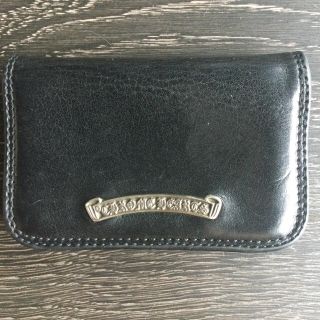 クロムハーツ(Chrome Hearts)のCHROME HEARTS CARD CASE ＃２【正規品保証】(折り財布)