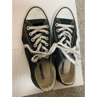 コンバース(CONVERSE)のconverse コンバース　黒(スニーカー)