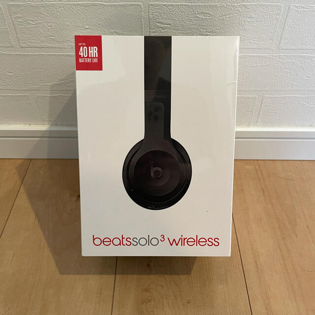 Beats by Dr Dre SOLO3 WIRELESS ブラック - ヘッドフォン/イヤフォン