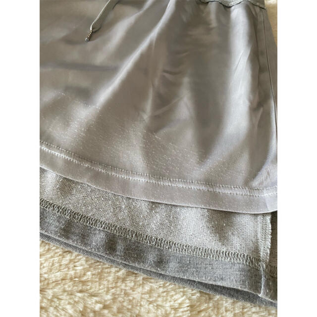 CECIL McBEE(セシルマクビー)の値下げ✦︎FILA by セシルマクビー❤︎スウェットスカート❤︎グレー レディースのスカート(ミニスカート)の商品写真