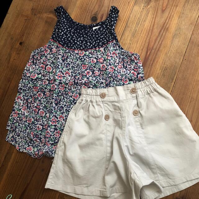 Branshes(ブランシェス)のアユ様専用　ショートパンツ　 キッズ/ベビー/マタニティのキッズ服女の子用(90cm~)(パンツ/スパッツ)の商品写真