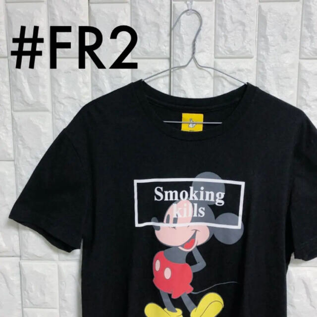 セール! FR2 #FR2 Tシャツ 激レア ミッキー コラボ smoking kills