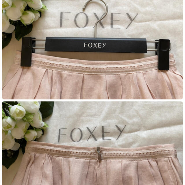 FOXEY by HAPPY☆HAPPY's shop｜フォクシーならラクマ - FOXEY✨リネンフレアスカート38の通販 2022在庫