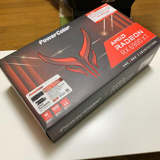新品同様 最上位 PowerColor AMD RX6900XT OC 16GB(PCパーツ)