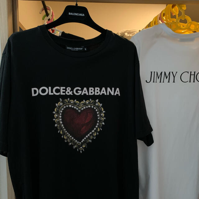 DOLCE&GABBANA(ドルチェアンドガッバーナ)の値下げしました。ドルチェ&ガッバーナハートTシャツ メンズのトップス(Tシャツ/カットソー(半袖/袖なし))の商品写真