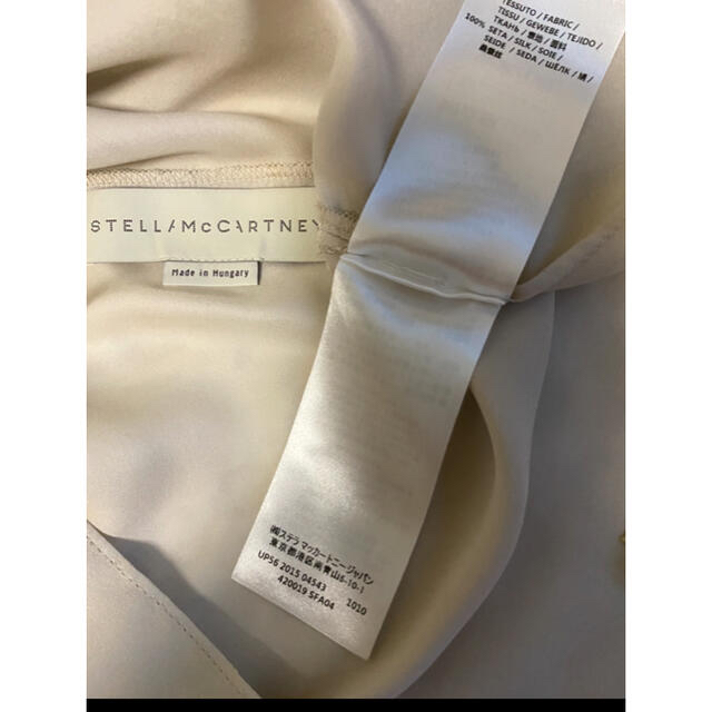 Stella McCartney(ステラマッカートニー)のSTELLA MCCARTNEY     シルクトップス　新品 レディースのトップス(シャツ/ブラウス(半袖/袖なし))の商品写真