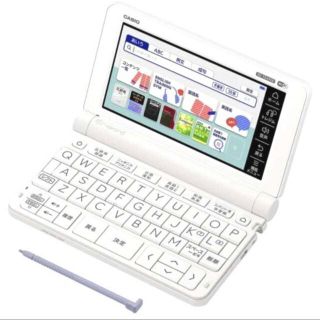 カシオ(CASIO)の【新品未使用】エクスワード XD-SX4800WE ホワイト(電子ブックリーダー)