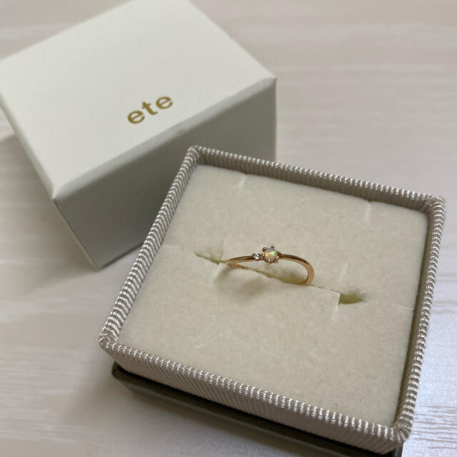 ete(エテ)のete ピンキーリング レディースのアクセサリー(リング(指輪))の商品写真