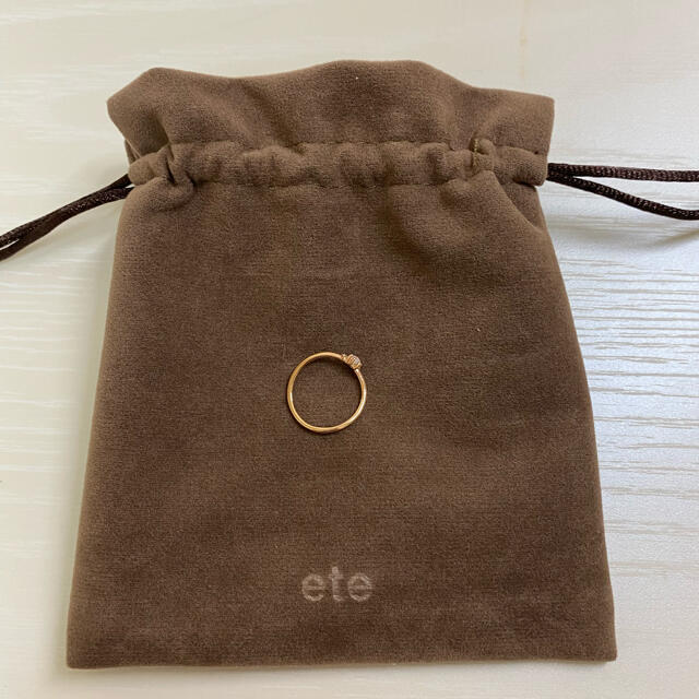 ete(エテ)のete ピンキーリング レディースのアクセサリー(リング(指輪))の商品写真