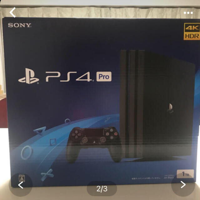 SONY PlayStation4 CUH-7200BB01プレステ4Pro