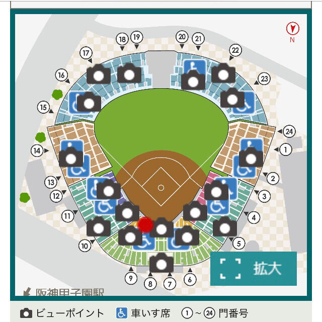 阪神タイガース(ハンシンタイガース)の阪神　VS   DeNA  【TOSHIBAプレミアムシート】　2連席 チケットのスポーツ(野球)の商品写真