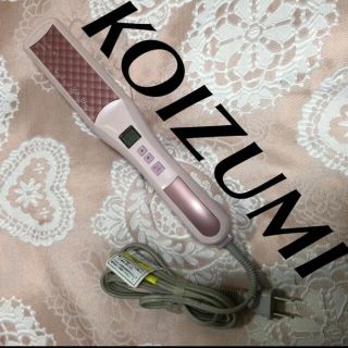 コイズミ(KOIZUMI)のKOIZUMI KHC-1560/P ヘアアイロン♡ピンク♡コイズミ(ヘアアイロン)