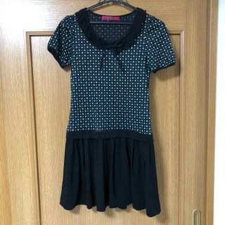 ドーリーガールバイアナスイ ひざ丈ワンピース(レディース)(ドット ...
